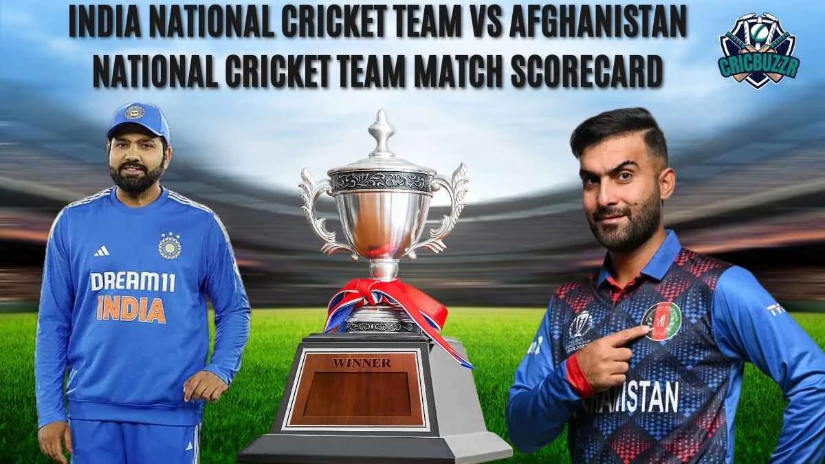 india national cricket team vs afghanistan national cricket team match scorecard