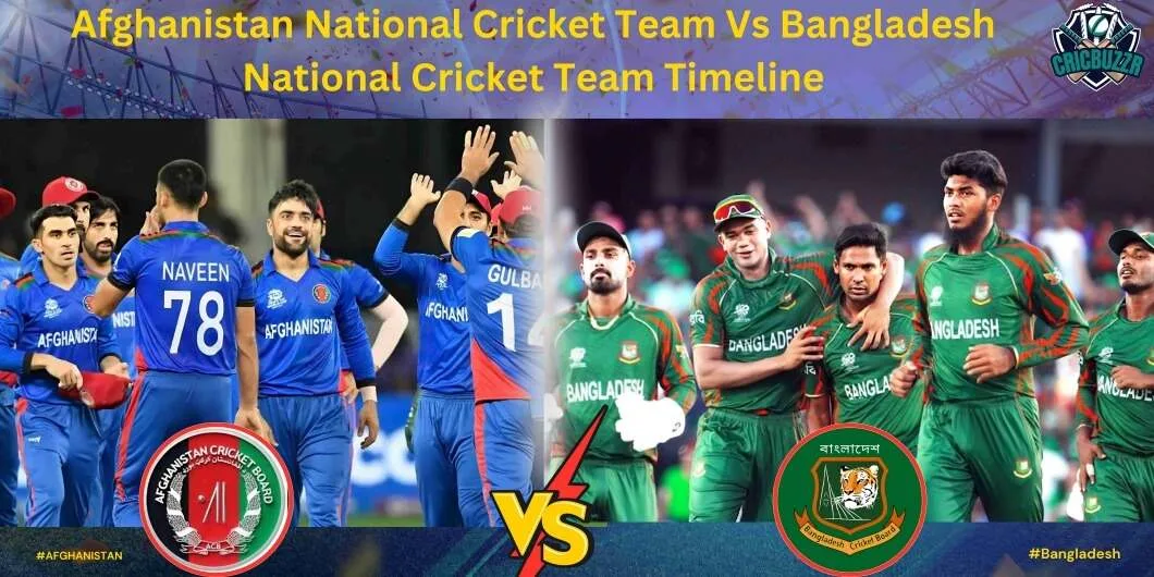 afghanistan national cricket team vs bangladesh national cricket team timeline