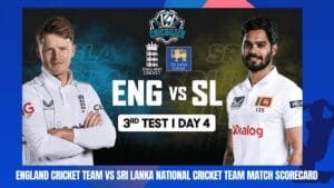 England Cricket Team vs Sri lanka National Cricket Team Match Scorecard