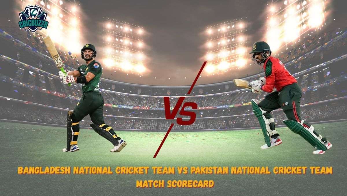 Bangladesh National Cricket Team vs Pakistan National Cricket Team Match Scorecard