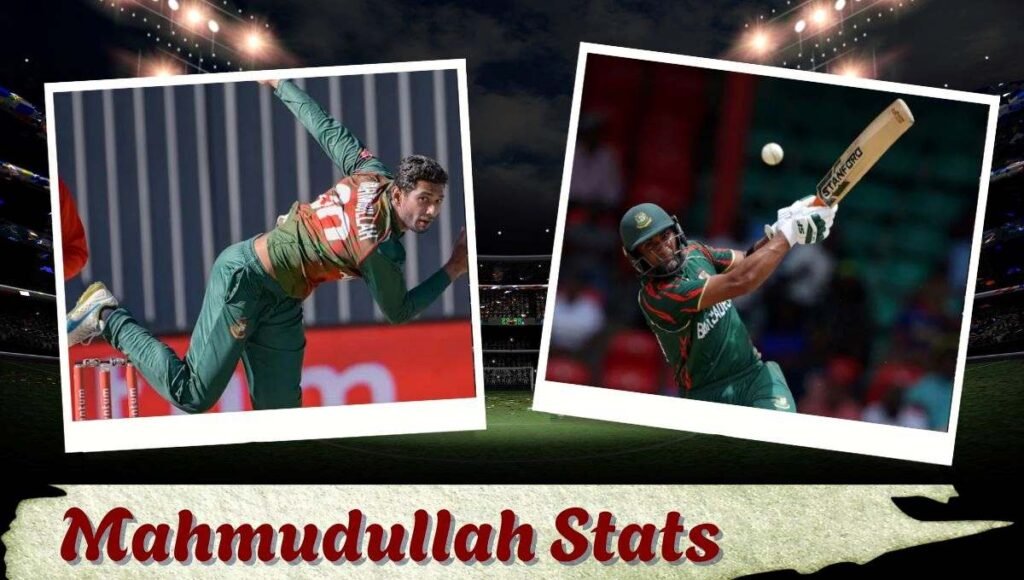 Mahmudullah Stats 