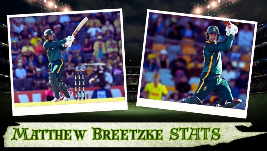 Matthew Breetzke Stats