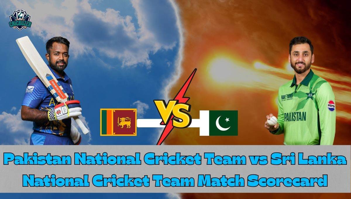 Pakistan National Cricket Team vs Sri Lanka National Cricket Team Match Scorecard
