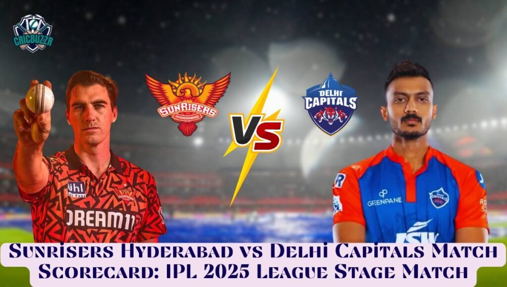 Sunrisers Hyderabad vs Delhi Capitals Match Scorecard Match Overview
