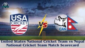 United States National Cricket Team vs Nepal National Cricket Team Match Scorecard