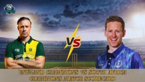 england champions vs south africa champions match scorecard