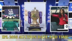 ipl 2026 auction date