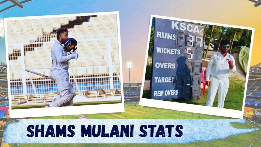 Shams Mulani Stats