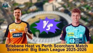 Brisbane Heat vs Perth Scorchers Match Scorecard