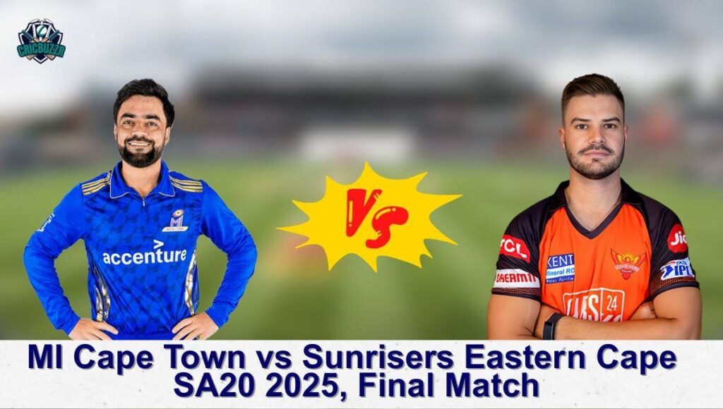 MI Cape Town vs Sunrisers Eastern Cape