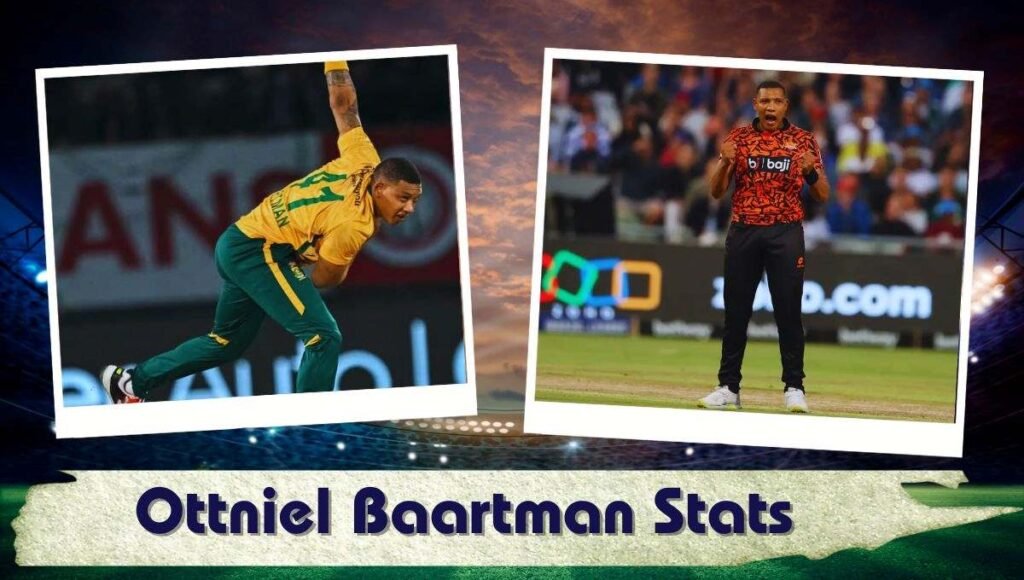 Ottniel Baartman Stats