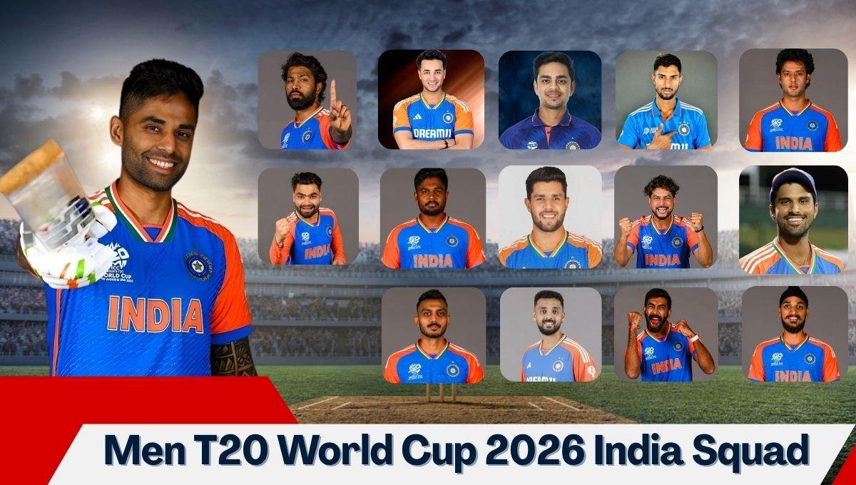 Men T20 World Cup 2026 India Squad