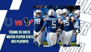 Texans vs Colts Match Player Stats