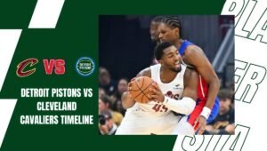 detroit pistons vs cleveland cavaliers timeline