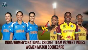 india women's national cricket team vs west indies women match scorecard