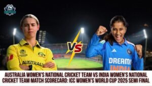 Australia Women's National Cricket Team vs India Women's National Cricket Team Match Scorecard
