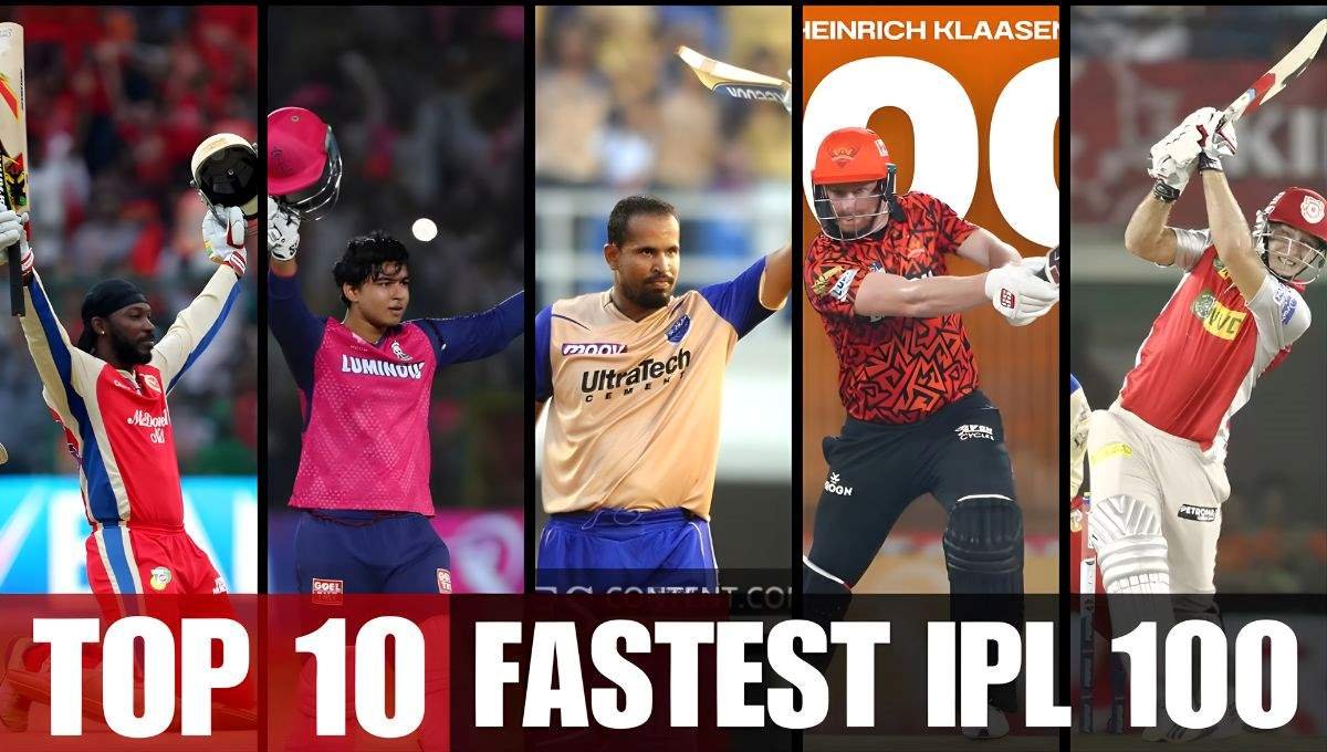 Fastest 100 in IPL