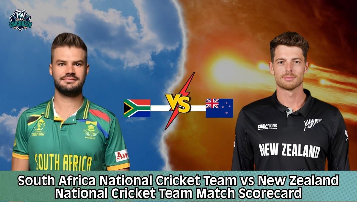 South Africa National Cricket Team vs New Zealand National Cricket Team Match Scorecard