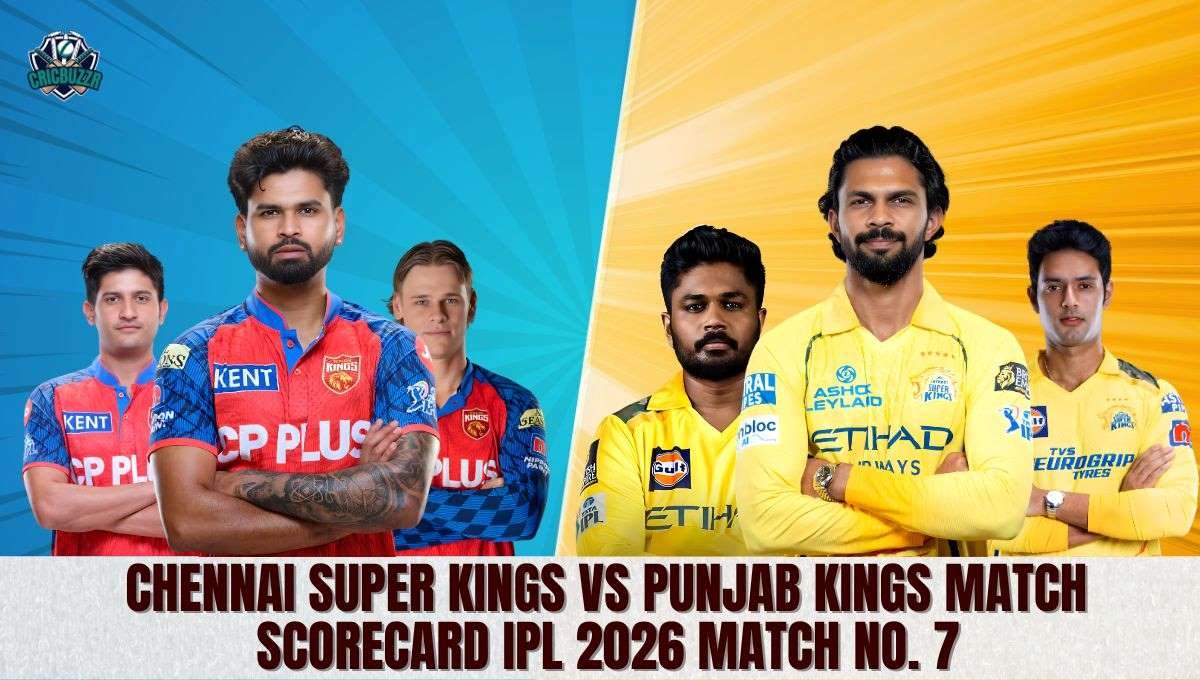 Chennai Super Kings vs Punjab Kings Match Scorecard