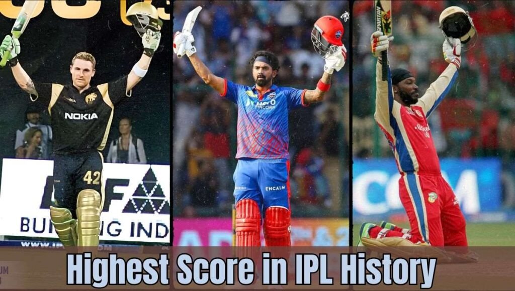 Highest Score in IPL History
