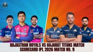 Rajasthan Royals vs Gujarat Titans Match Scorecard